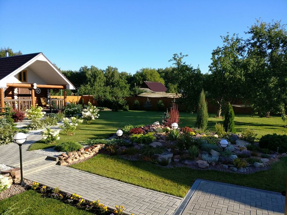 сад, который рисовая я