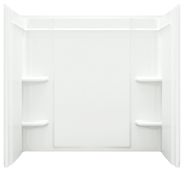 Sterling Ensemble 55"x60"x31.25" Vikrell Tub Surround Contemporary