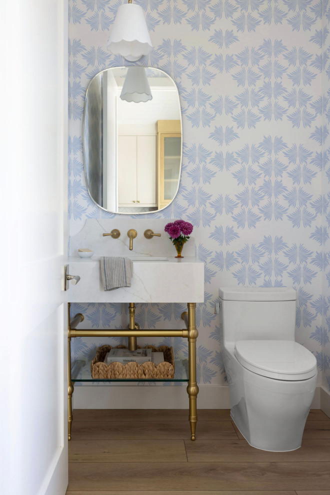 Beach Bungalow - Beach Style - Powder Room - Sacramento - by Fig St ...