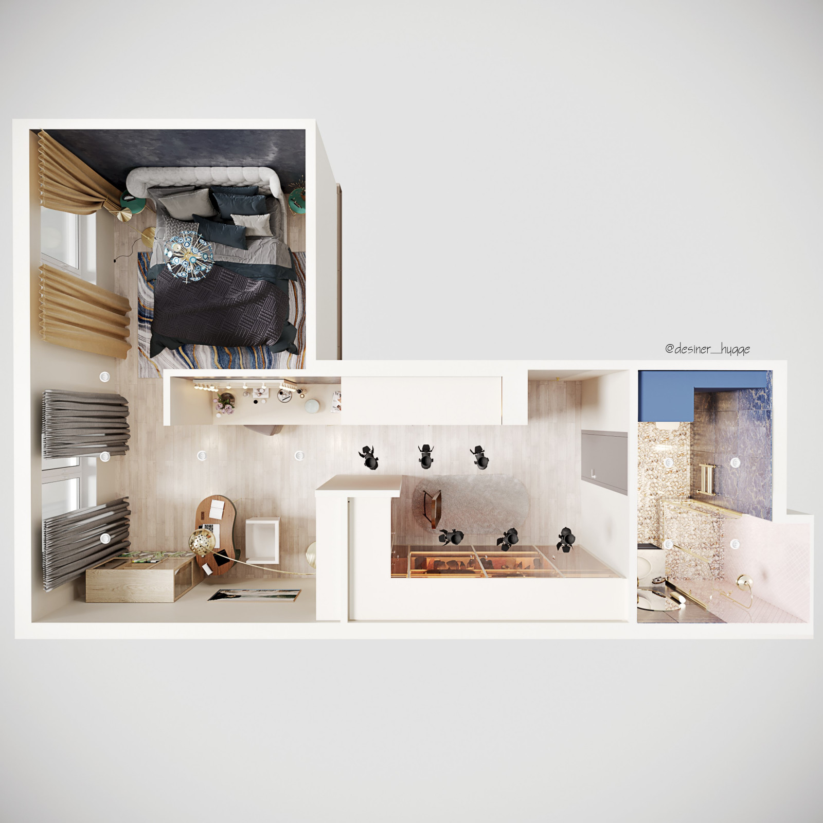 Приватная часть квартиры