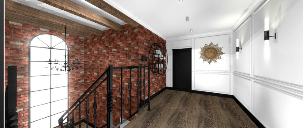 Дом в смешанном стиле