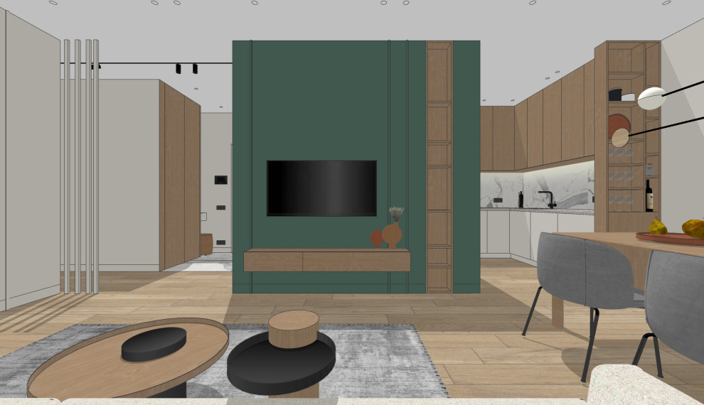 Квартира 91 кв.м. ЖК "Лефортово Парк"