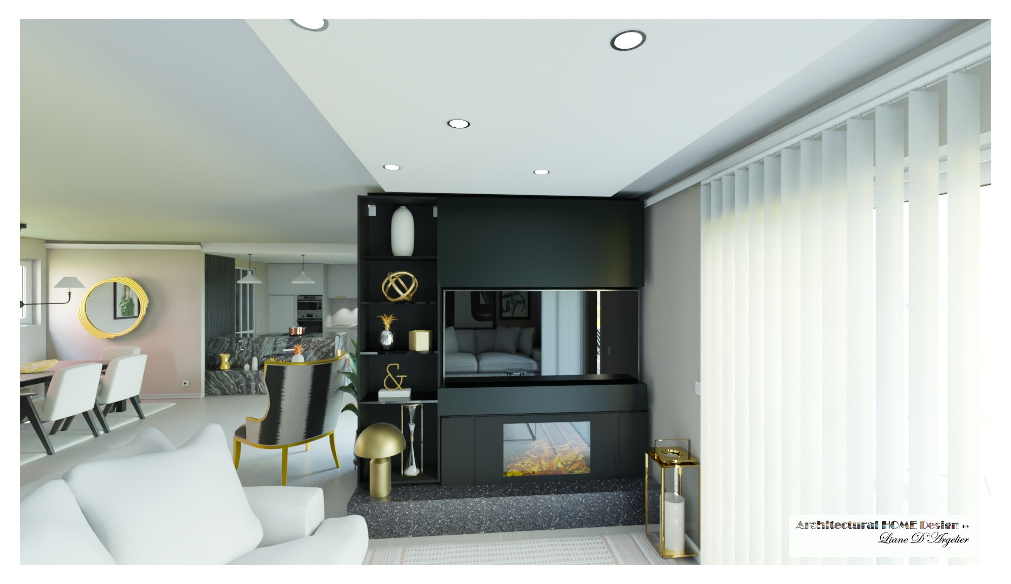 Salon de 70 m²