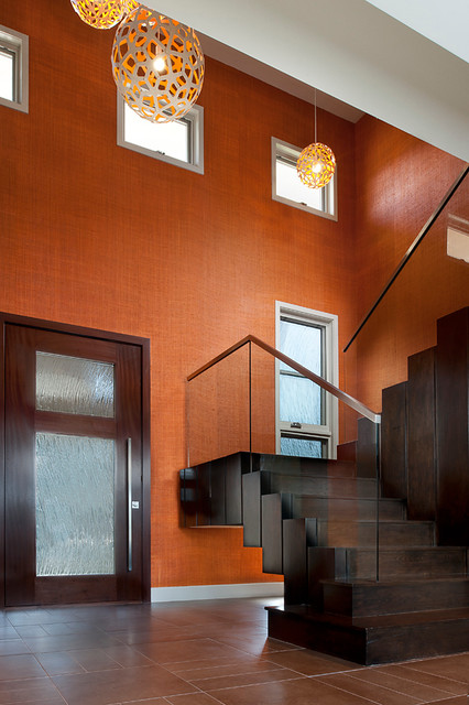 Halfmoon contemporain-escalier
