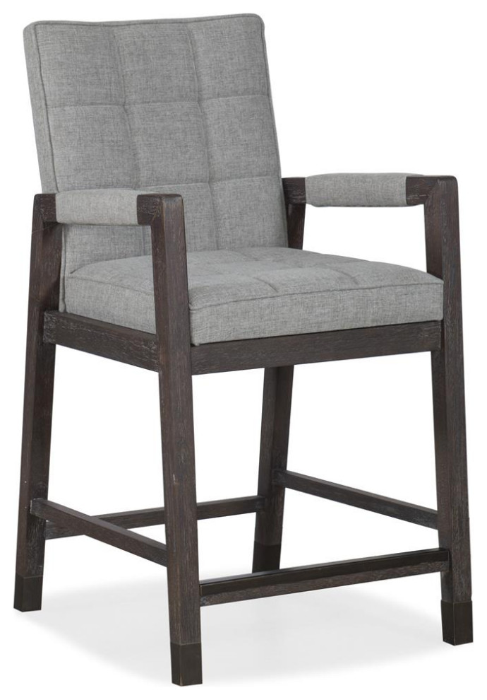 Miramar Aventura Cupertino Counter Stool Transitional Bar Stools