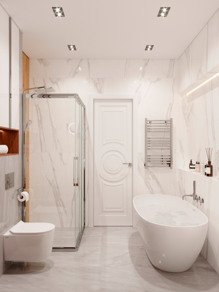 Ванная комната в таунхаусе