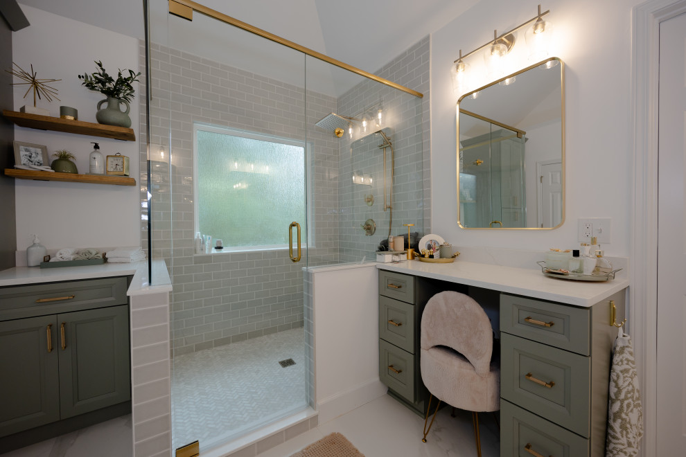 Luxury Master Bathroom & Custom Walk-In Closet Woodstock