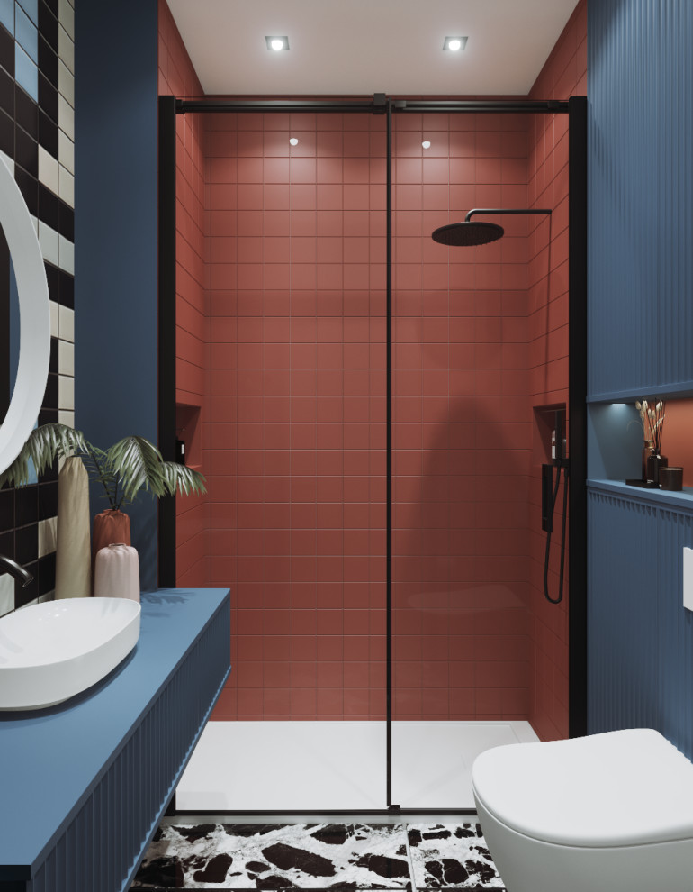 Студия в оливковом цвете