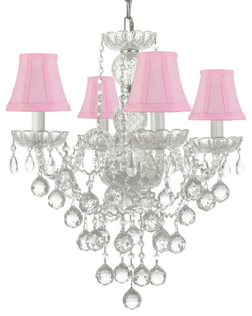 New Authentic All Crystal Chandelier With 40 Mm New Authentic All Crystal Chandelier With 40 Mm Eclectic Chandeliers