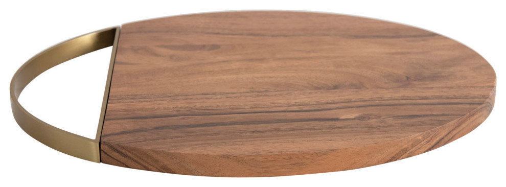 Oval Acacia Wood Cheese/Cutting Board