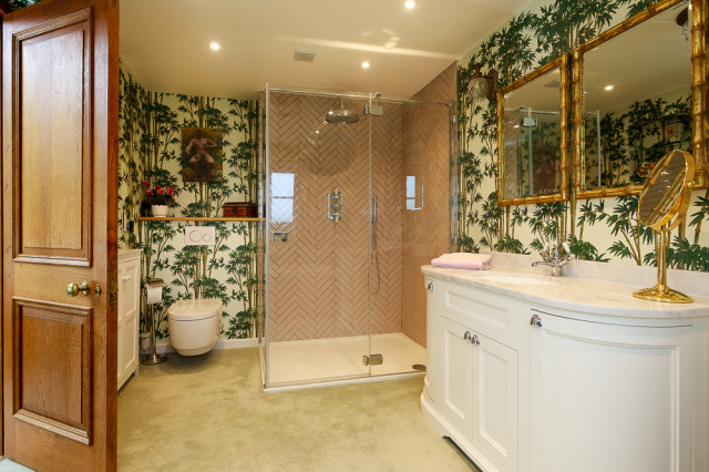 Refurbishment of Kentish Farmhouse eclectic-bathroom