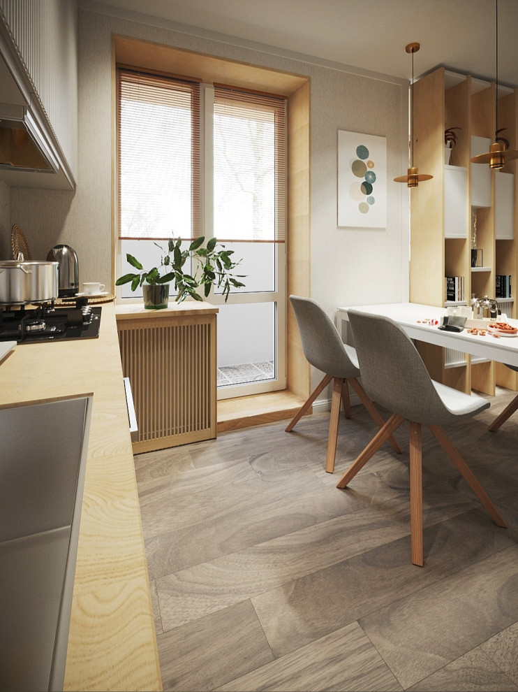 Компактная квартира студия 36.2 кв. м.