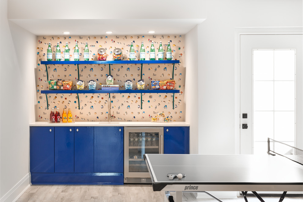 Home Bar Contemporary Home Bar New York by Stonewater