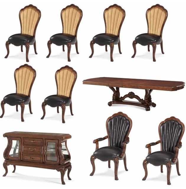 Aico Furniture Palace Gates 10 Piece Dining Room Set Victorian Aico Furniture Palace Gates 10 Piece Dining Room Set