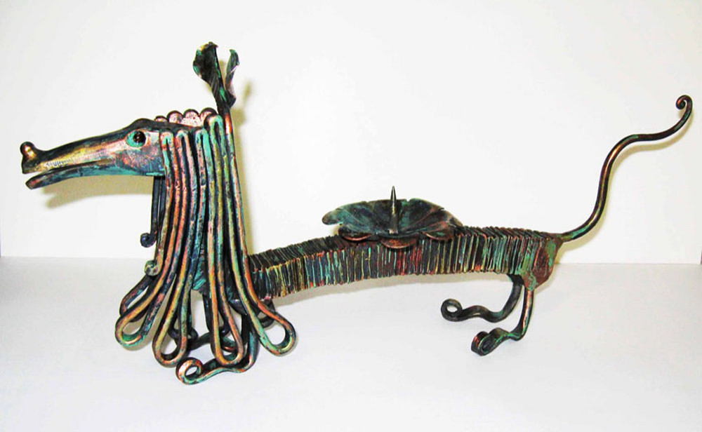 Подсвечник "Такса"