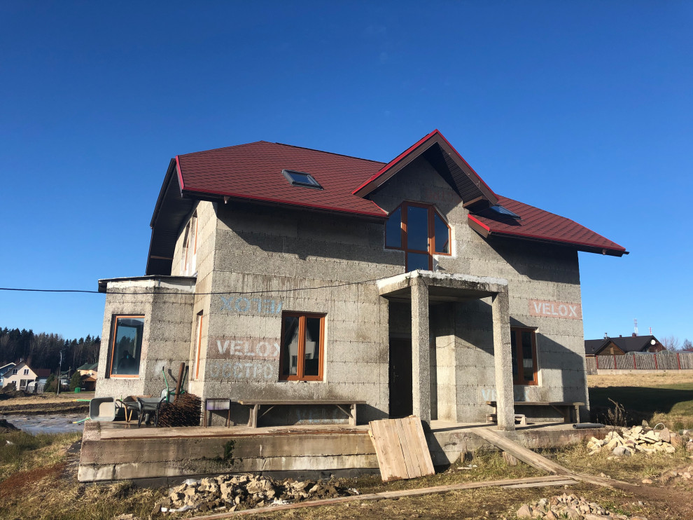 Дом до реконструкции в кп "Капелла"