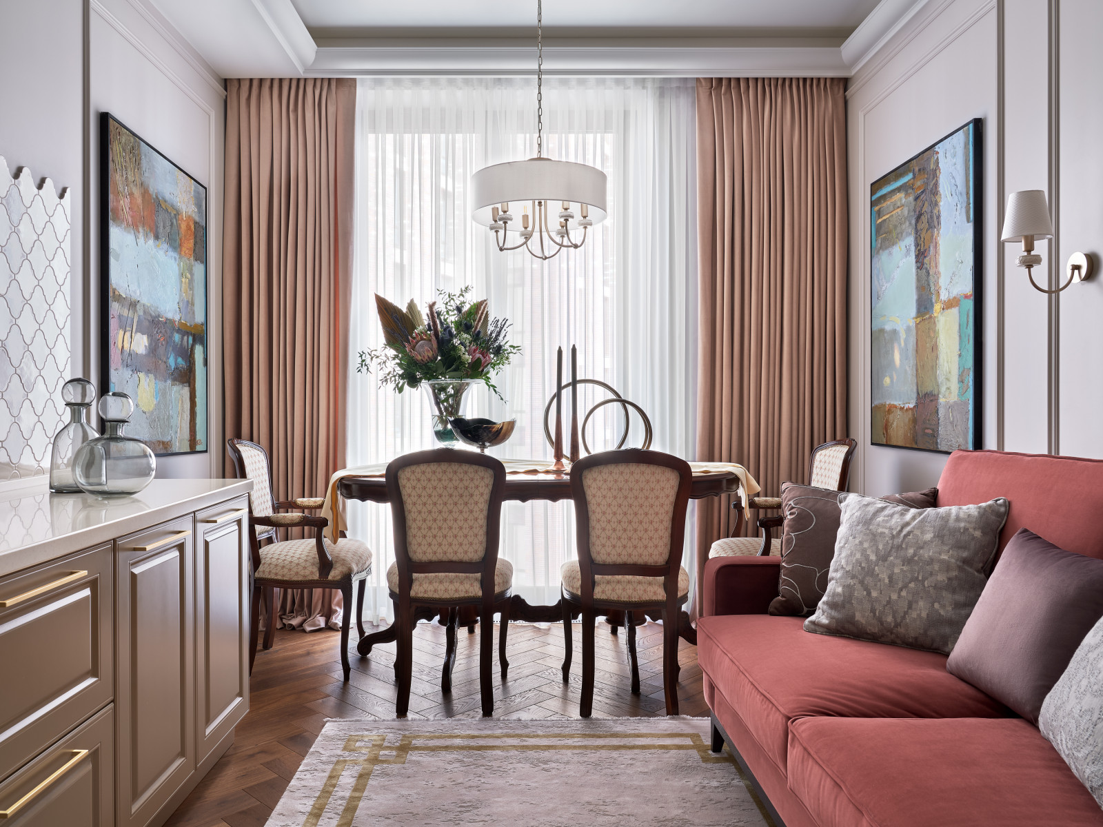 Квартира в Москве с ванной мечты. Дизайнер Виктория Байкова. Публикация ИВД.