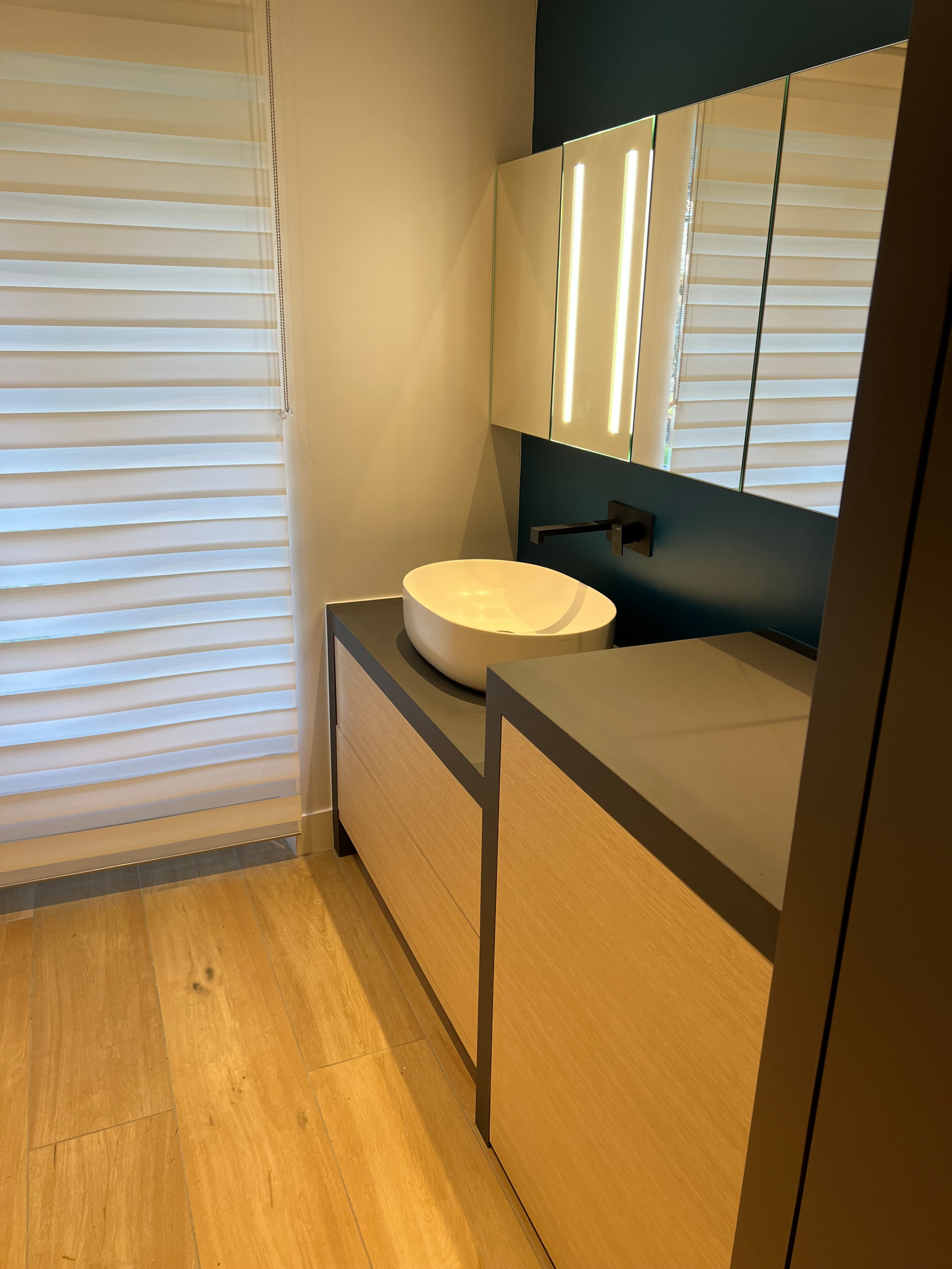 Aménagement de deux salles de bains dans une résidence secondaire