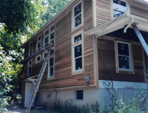 Ann Arbor / New Windows, Siding and Deck Builds