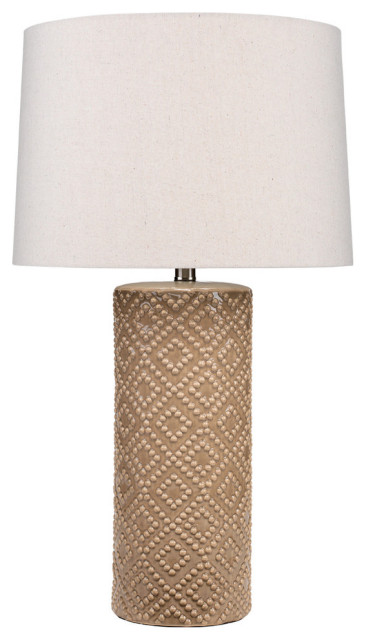Albi Table Lamp Transitional, Jamie Young Catalina Wave Table Lamp