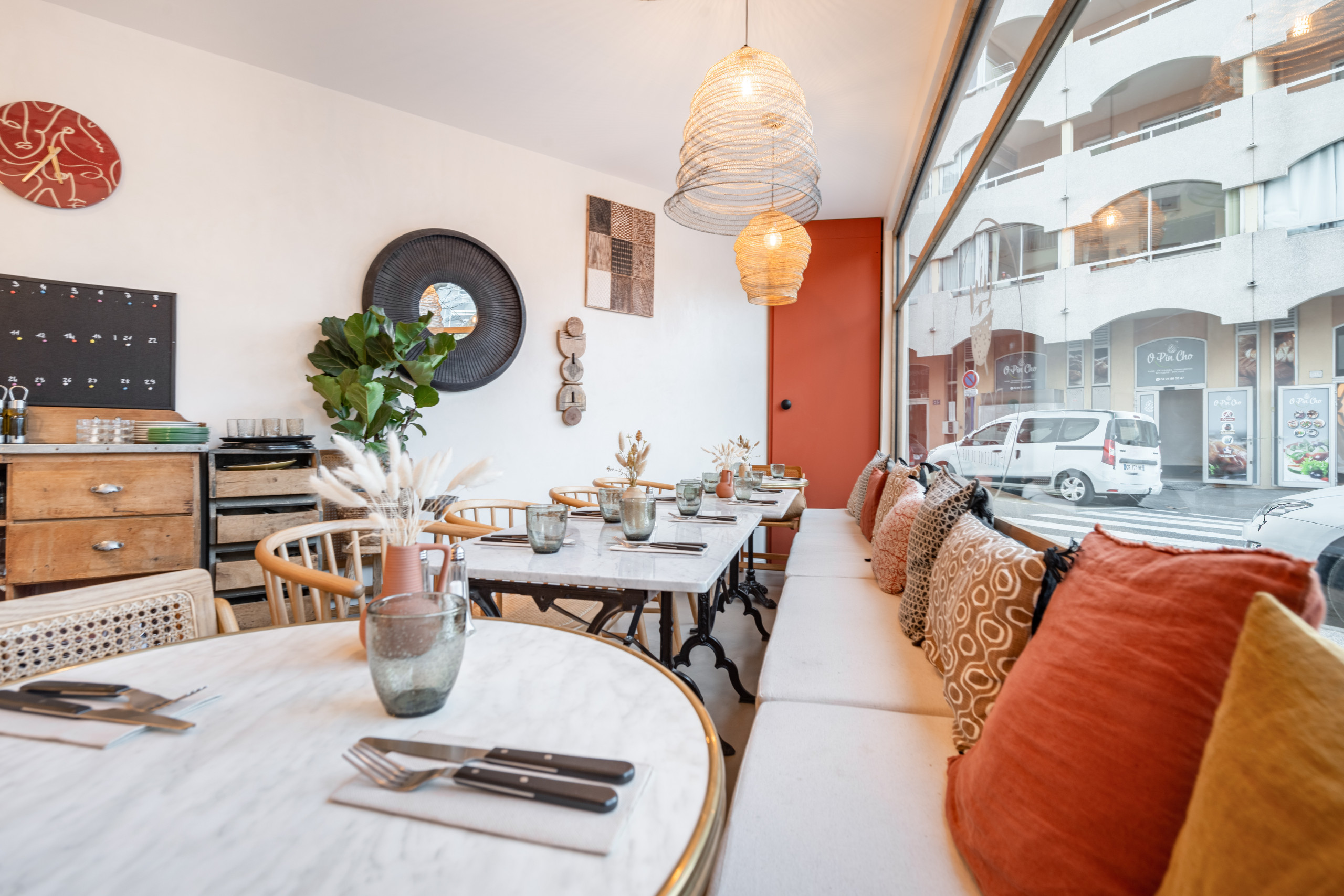 Sainte-Maxime - Restaurant Roots | Agencement en sur-mesure