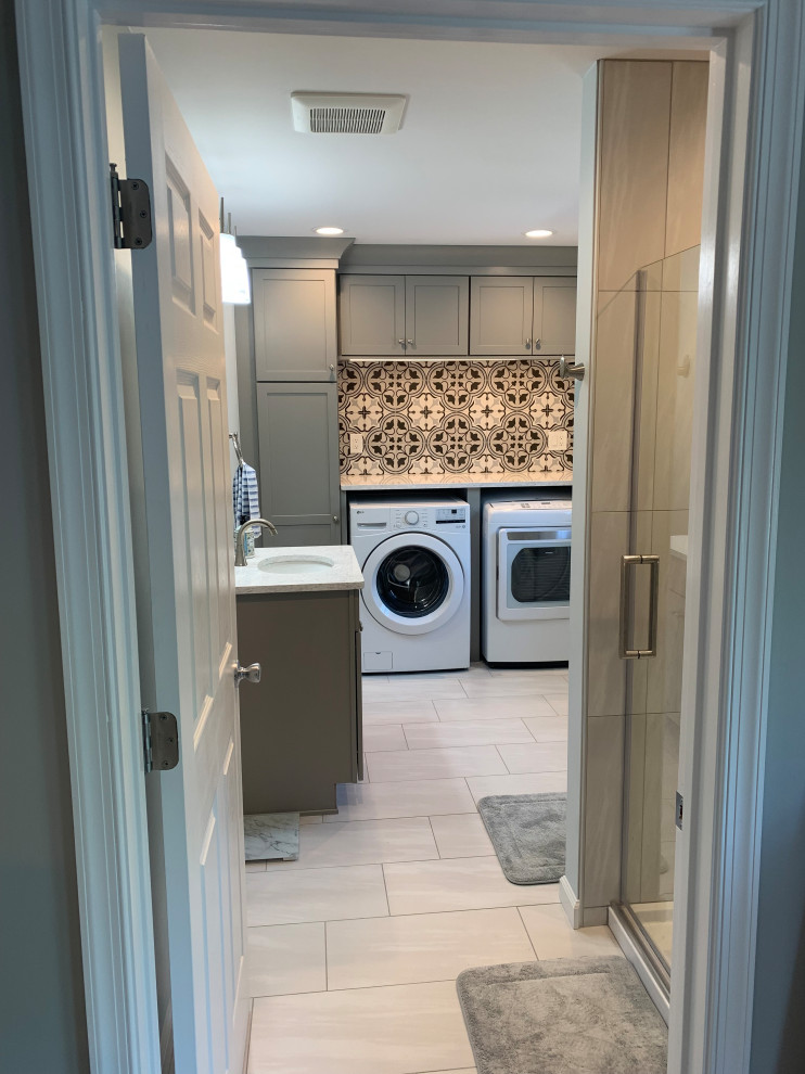 The H Residence Laundry & Bathroom Remodel