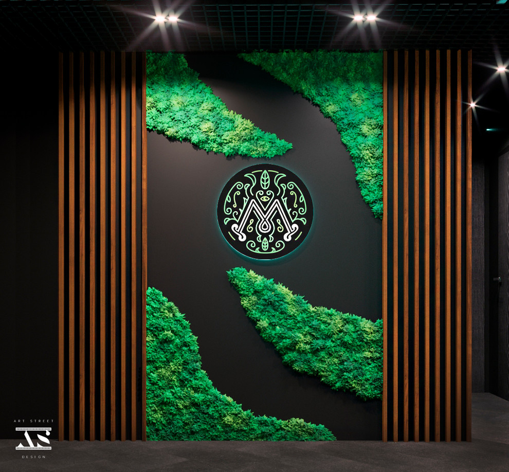 Дизайн-проект сети кальянной Мята Lounge