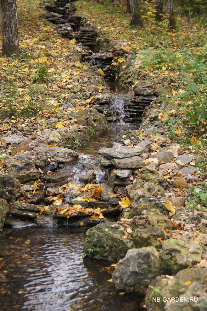 Ручей на косогоре