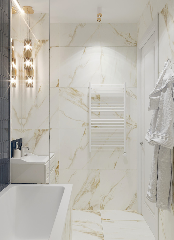 ДИЗАЙН ТРЕХКОМНАТНОЙ КВАРТИРЫ 89 КВ.М