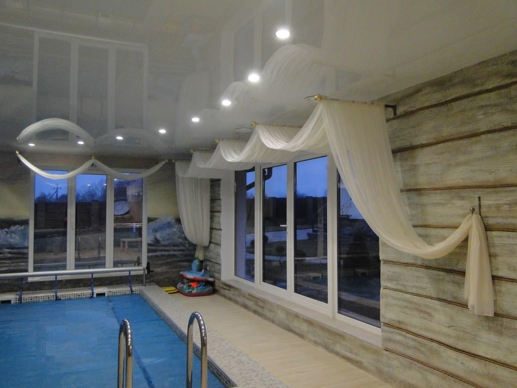 Декоративное оформление бассейна