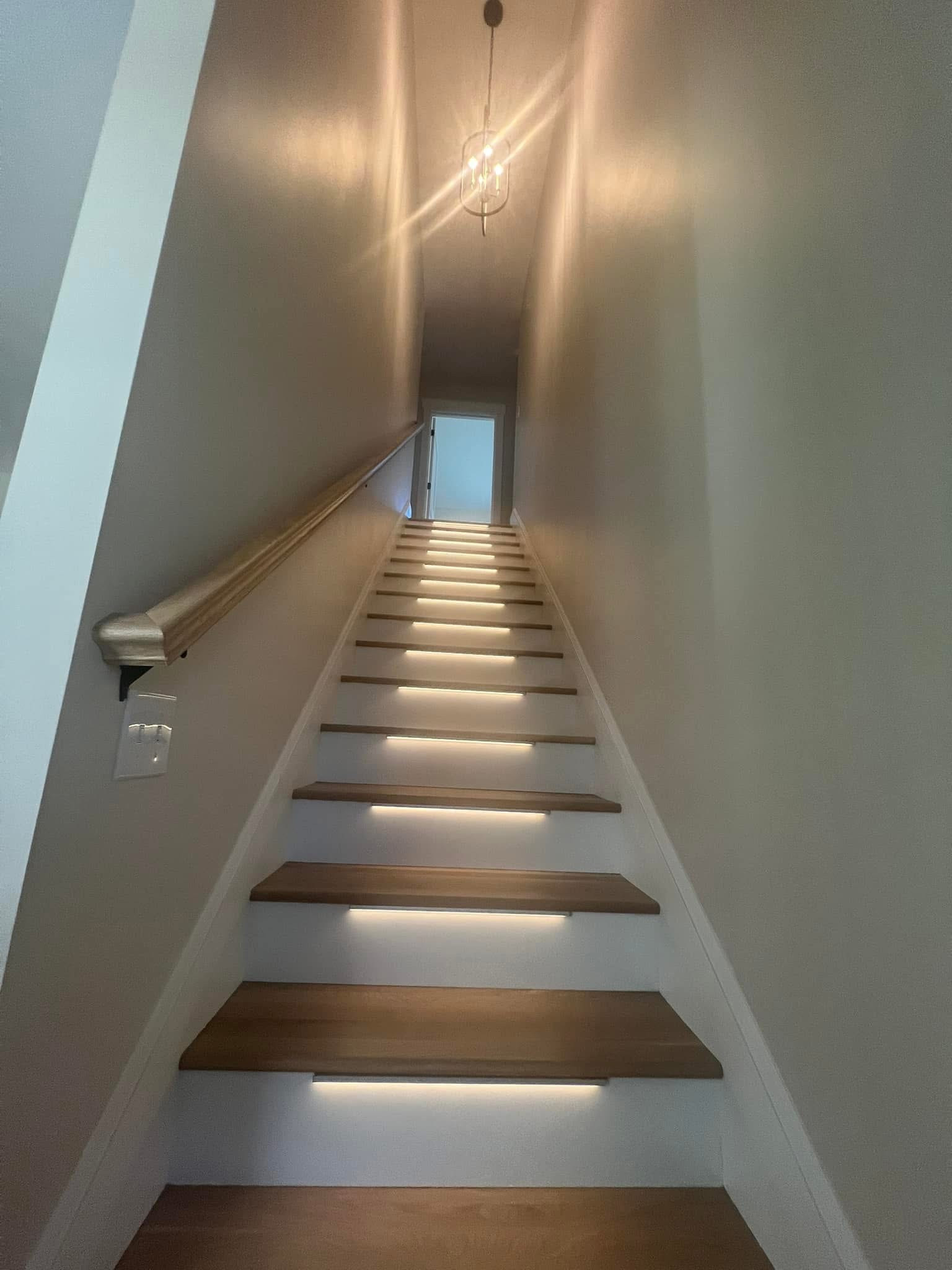 Lighted Stairs
