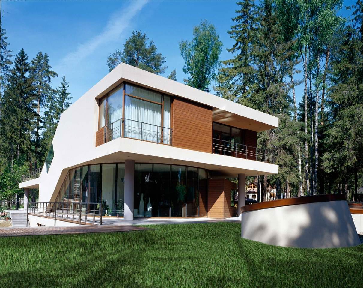 Частный жилой дом в поселке Сосны