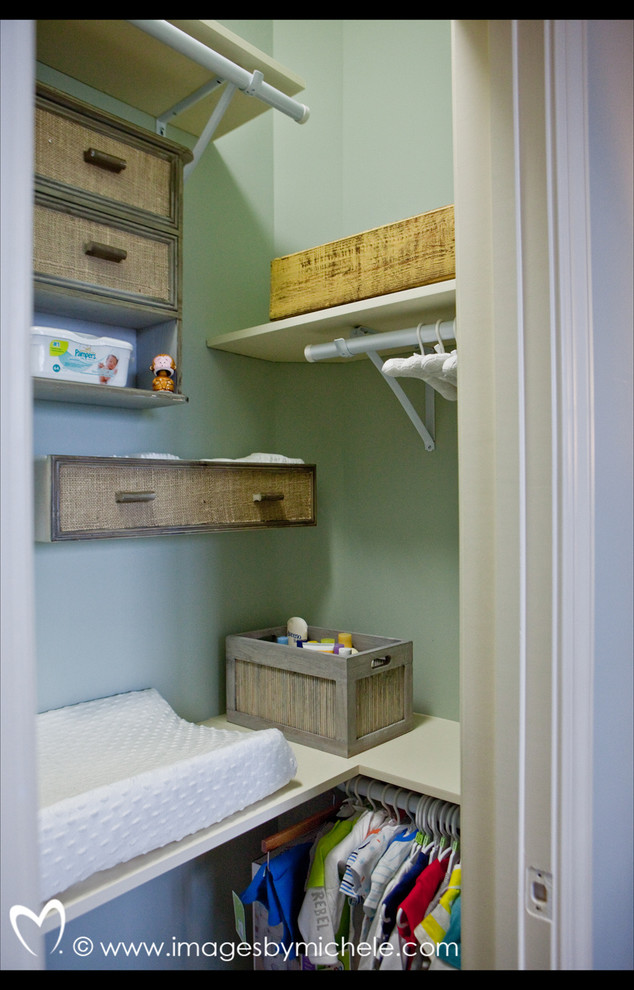 This is an example of a contemporary kids' room in Charlotte.