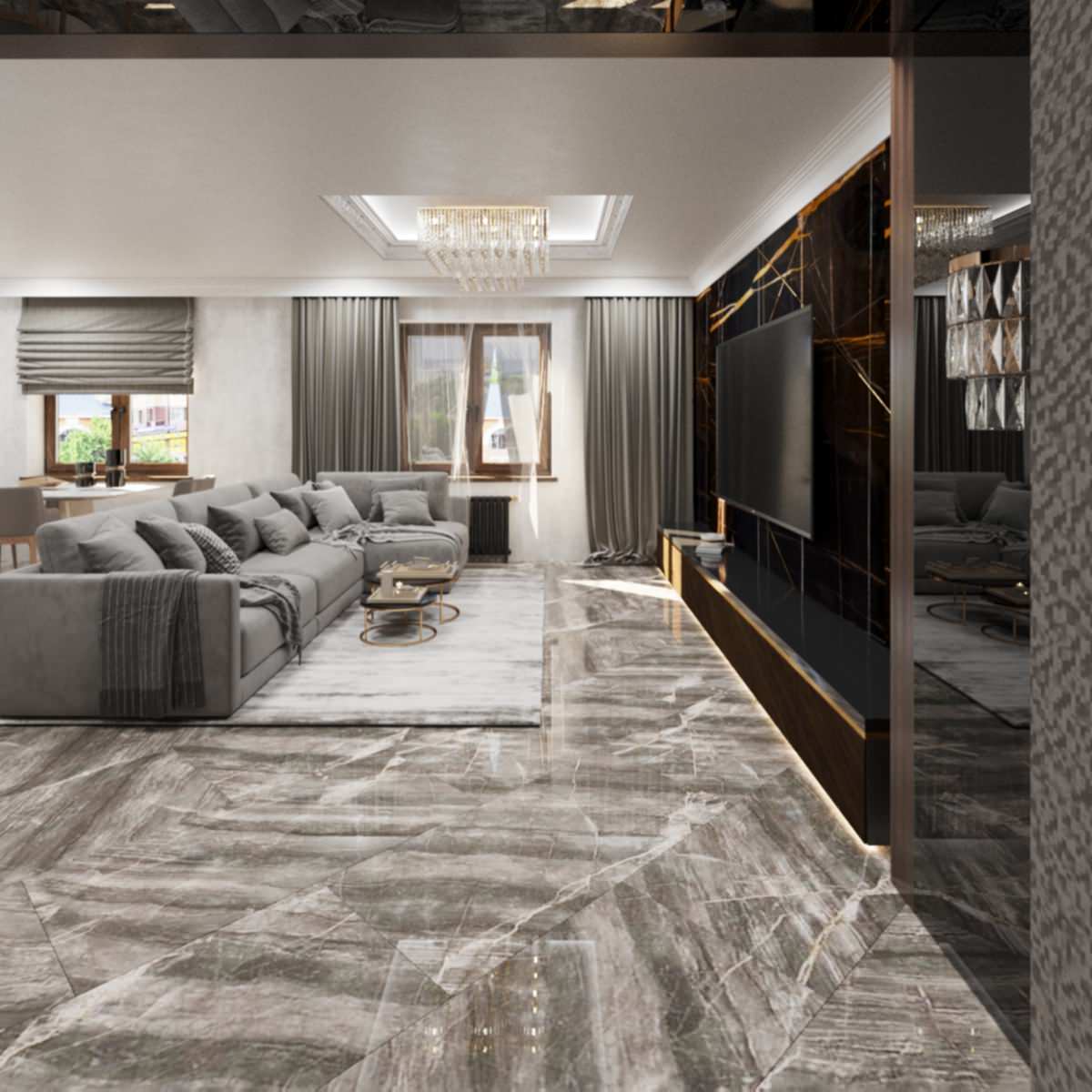 Дизайн-проект 3-х комнатной квартиры