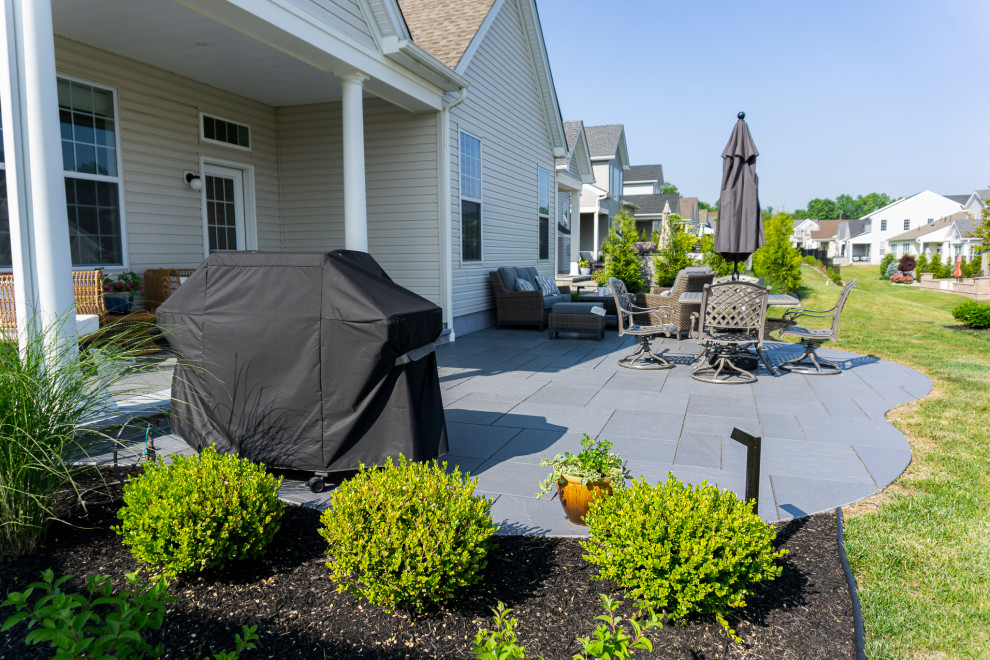 Freehold, NJ: Rear Paver Patio and Landscape