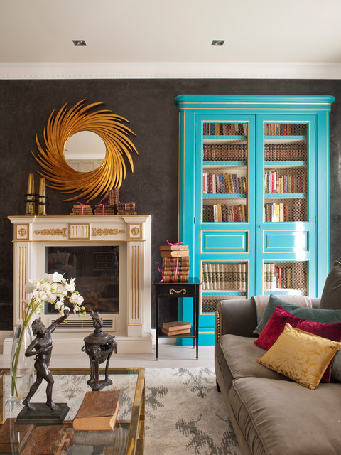 APARTAMENTO BARCELONA transitional-living-room