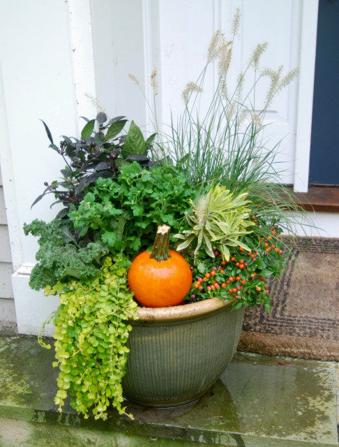 9 Ways to Refresh Your Summer Container Gardens for Fall (11 photos)
