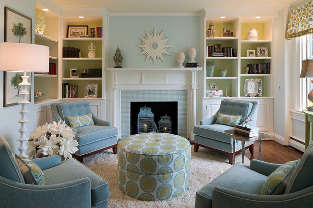 Baltimore Symphony Decorators' Show House 2013 - Traditional - Living