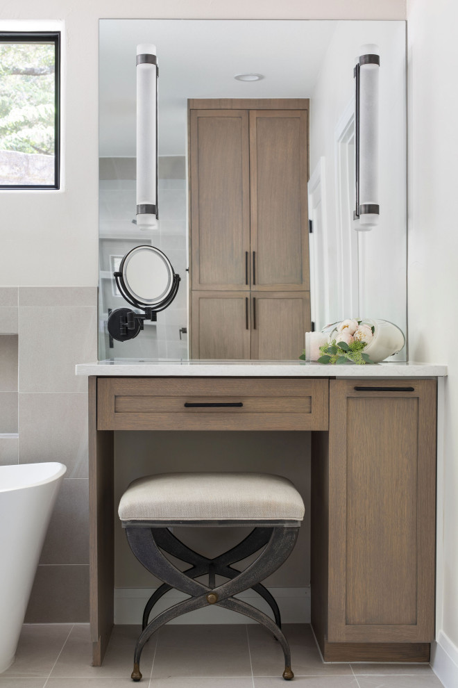 Bathroom - transitional bathroom idea in Austin