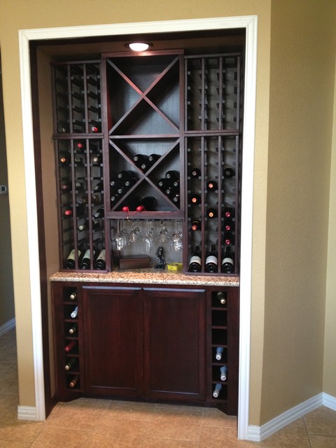 Custom Kitchen Wine Cabinet Modern Wine Cellar 