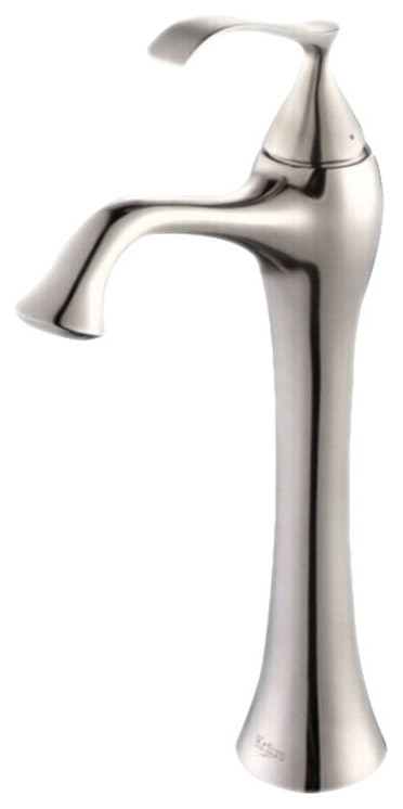 Kraus KEF-15000BN Ventus Single Lever Vessel Faucet, Brushed Nickel