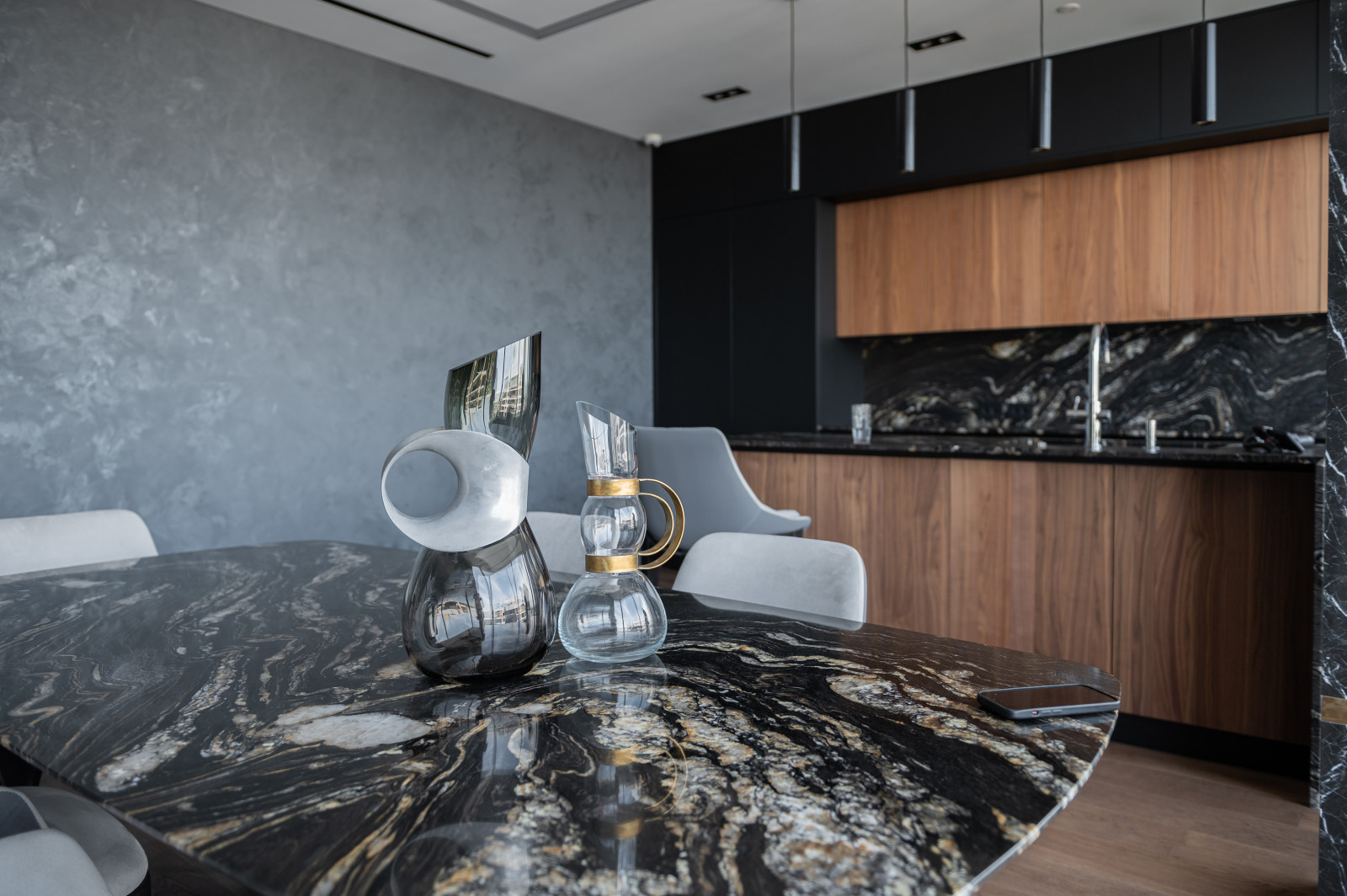 Пентхаус (современный) - кухня