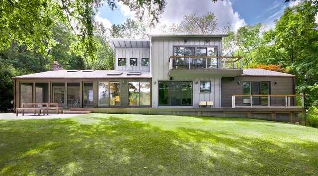 Katonah Lake Shore Modern modern-haeuser
