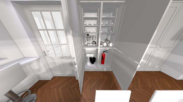 OnePlan project : RS Kitchen transitional-rendering