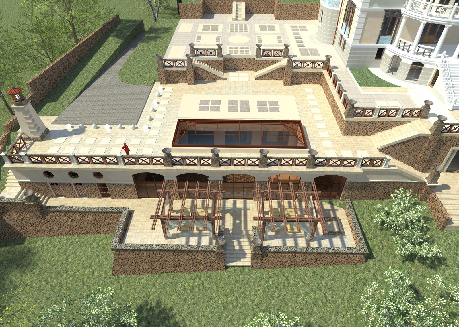 Классическая вилла в Новороссийске.