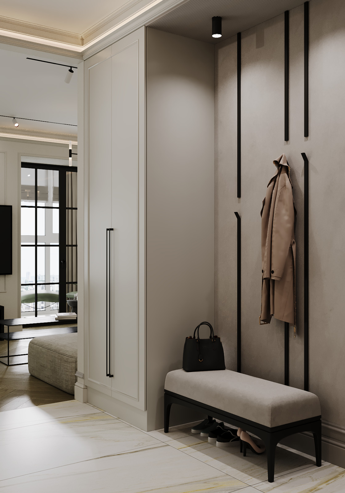 Дизайн-проект квартиры в ЖК Лесков