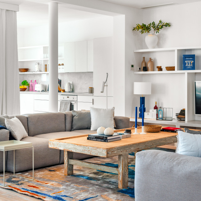 URBAN PENTHOUSE middelhavsstil-dagligstue