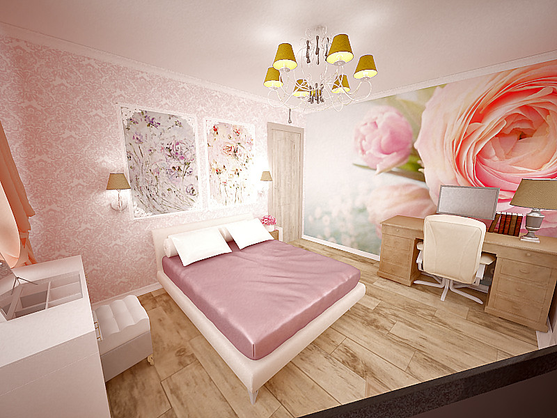 Дизайн-проект квартиры в легкой классике