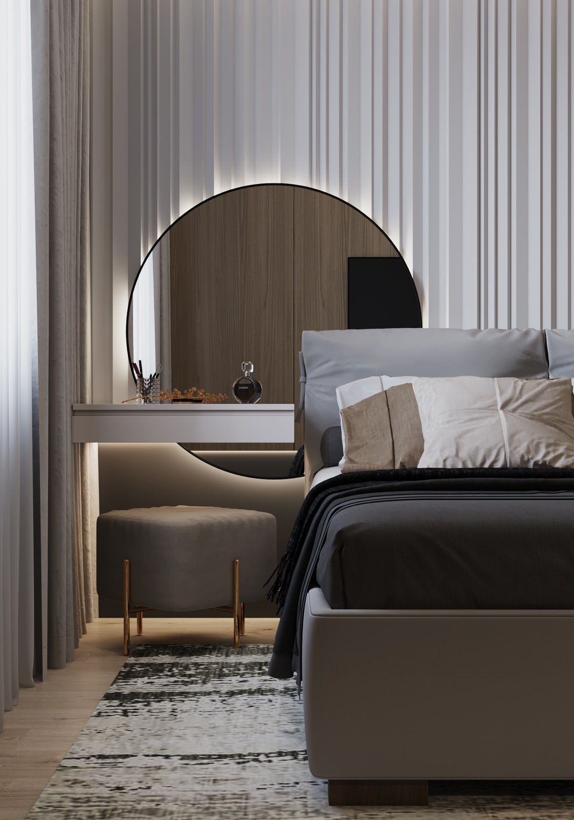 проект "Сдержанный комби на 87м2"