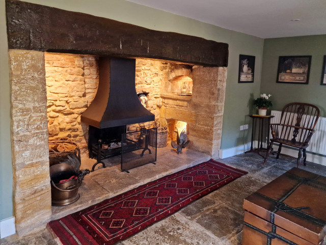 The Cottage, Dorset klassisk-dagligstue